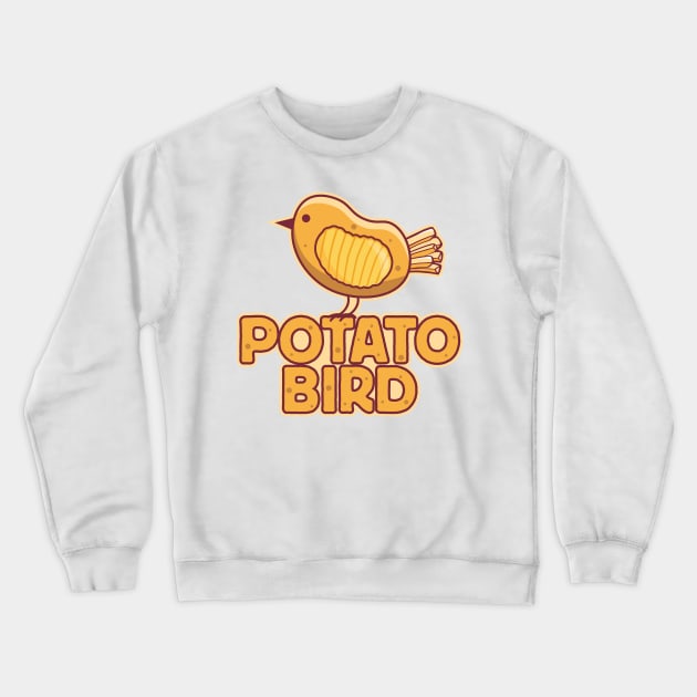 Potato Bird Crewneck Sweatshirt by BRAVOMAXXX